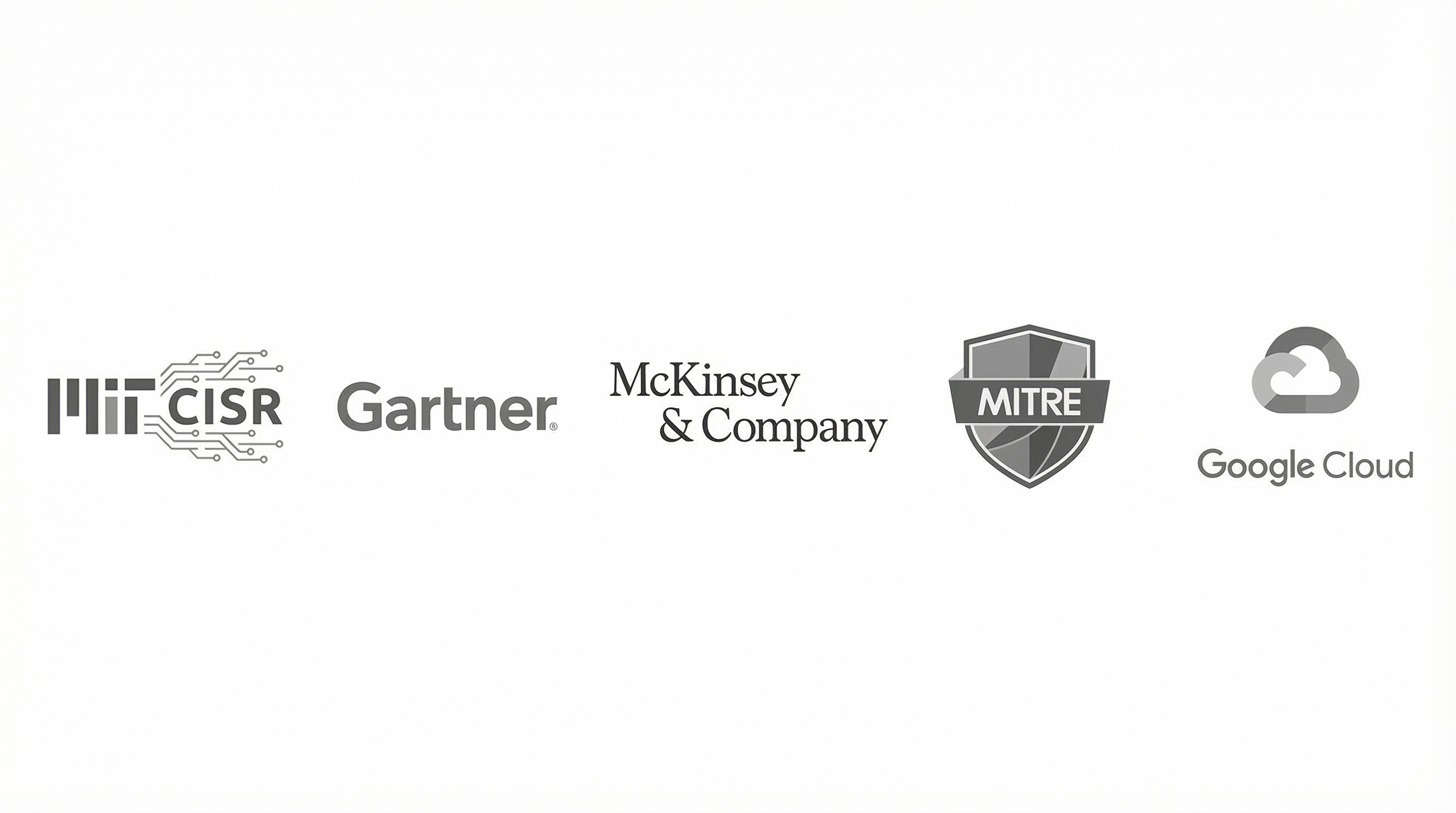 Trusted by MIT CISR, Gartner, McKinsey, MITRE, and Google Cloud